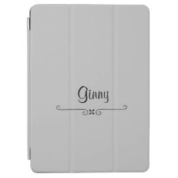 Customizable Template, Your Name,  iPad Air Cover