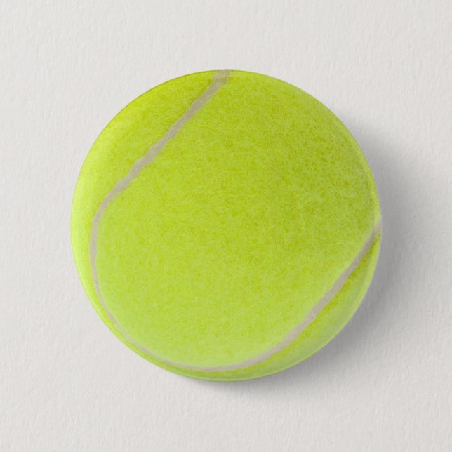 Customizable Tennis Ball Button (Front)