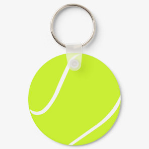 Customizable Tennis Ball Key Chains