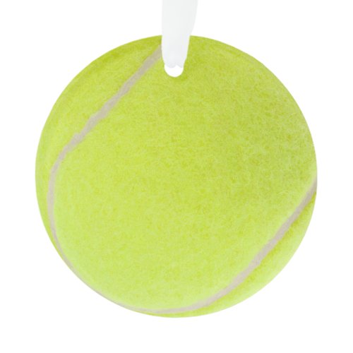 Customizable Tennis Ball Ornament