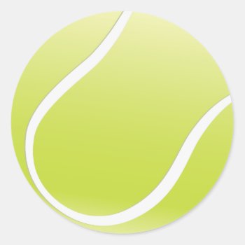 Customizable Tennis Ball Stickers by StyledbySeb at Zazzle