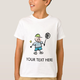 Customizable Tennis Cartoon Tshirt