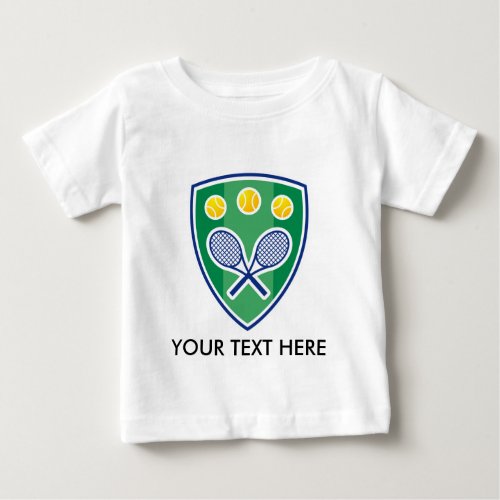 Customizable Tennis Club T Shirts baby clothing