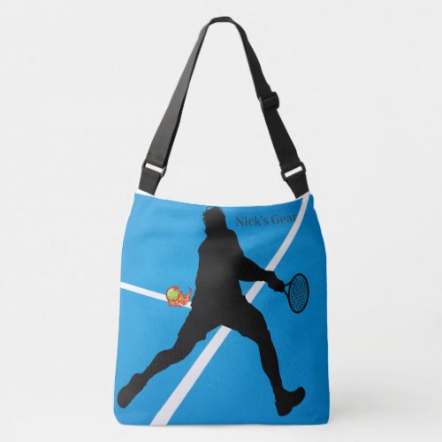 Customizable Tennis Gear Tote Bag