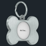 Customizable Text, Bone Shaped Pet Tag<br><div class="desc">Customizable Text,  Bone Shaped Pet Tag</div>
