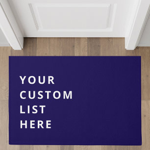Customizable Text Doormat