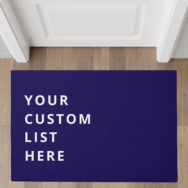Customizable Text Doormat (Creator Uploaded)