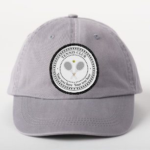 Customizable Text Tennis Club  Patch