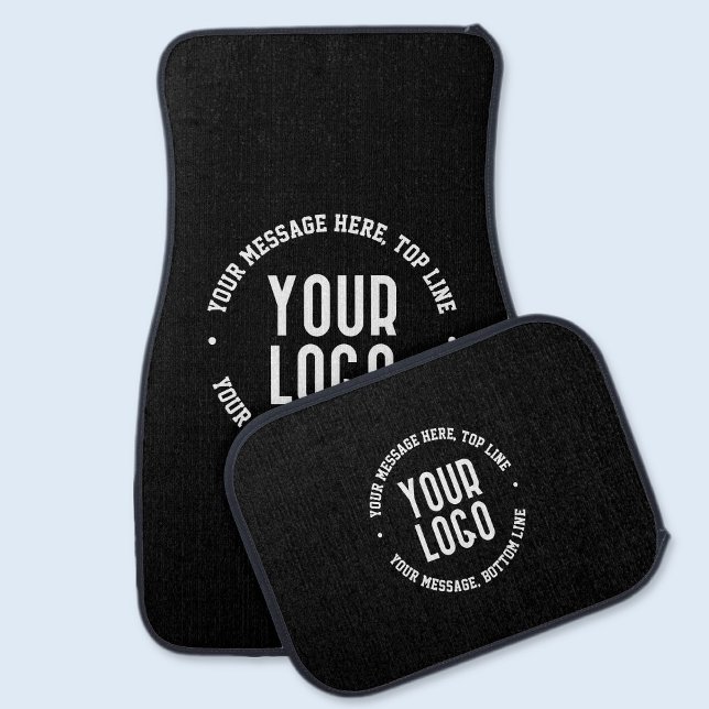 Customizable Text & Your Uploaded Logo or Image   Car Floor Mat (Creator Uploaded)