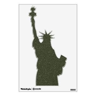 Customizable Textured Liberty Wall Decal