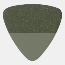 Customizable Textured Moss Guitar Pick