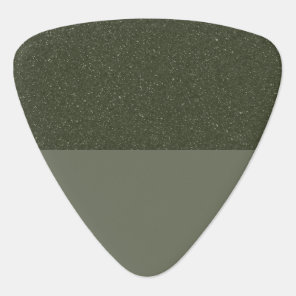 Customizable Textured Moss Guitar Pick