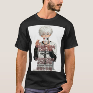 Customizable Thorned-Crown-&-Cold-Eyes Anime Boy T-Shirt