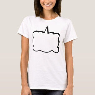 Customizable Thought Bubble Phrase Comic Book T-Shirt