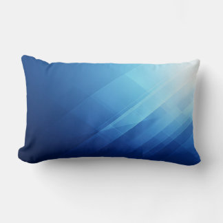 Customizable Throw Pillow – Blue Accent