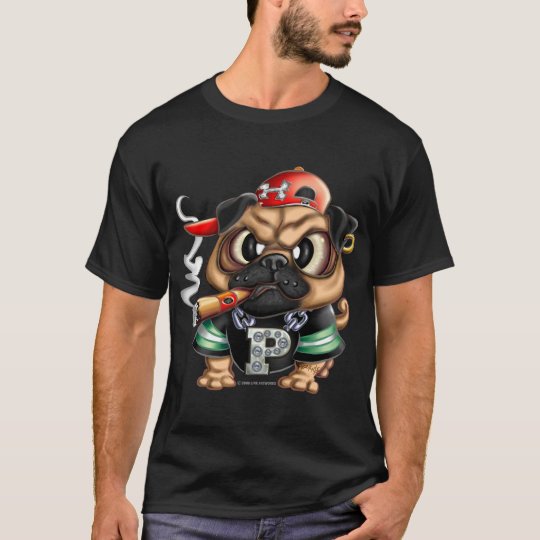 ( Customizable ) Thug Pug Shirt