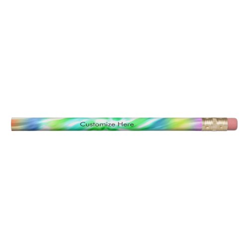 Customizable Tie Dye Design Pencil