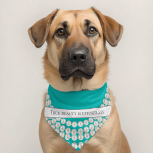 Customizable Tiffany Inspired Dog Bandana Pet Bandana Collar