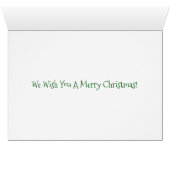 CUSTOMIZABLE Tin Whistle Christmas Classics Cards (Inside Horizontal (Bottom))