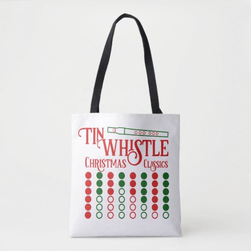 CUSTOMIZABLE Tin Whistle Christmas Classics Tote Bag