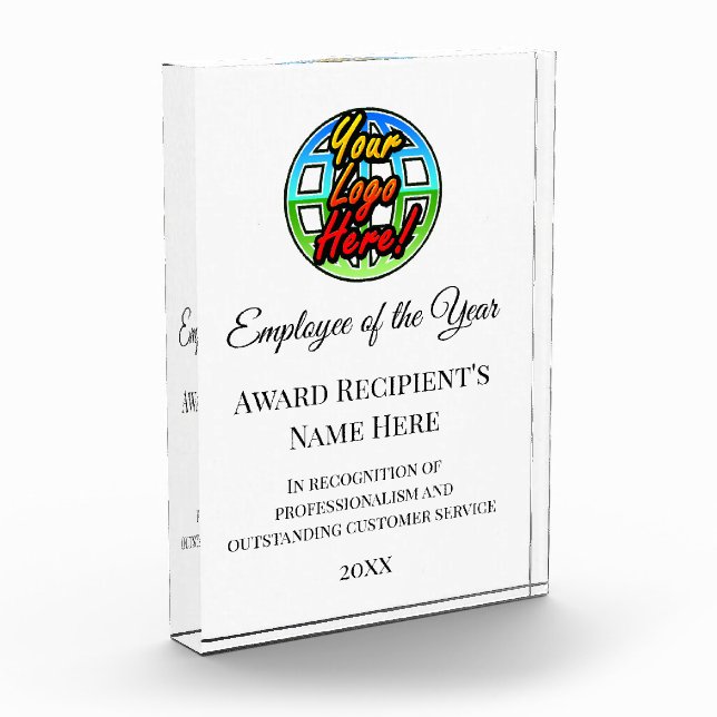 Customizable Title Logo Corporate Gift Acrylic (Left)