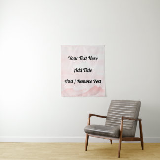 Customizable Title, Name (50" x 60") Tapestry