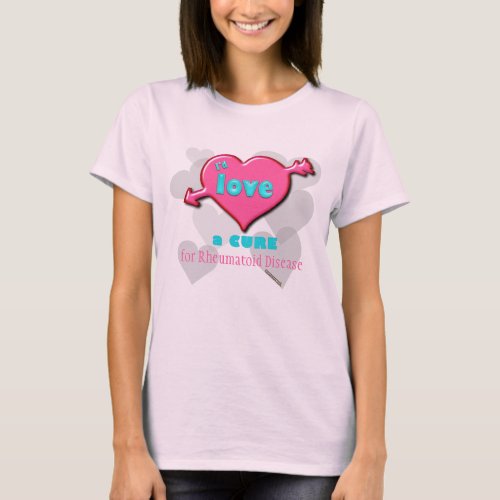 CUSTOMIZABLE to any text Id Love a cure for____ T_Shirt