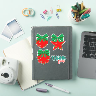 Customizable To & From Christmas Sticker Pack