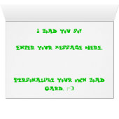 Customizable toad card (Inside Horizontal (Bottom))