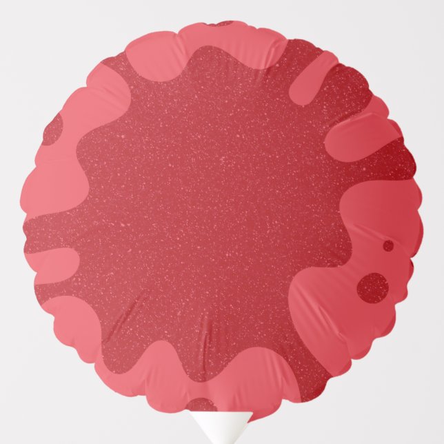 Customizable Tomato Red Balloon (Front)