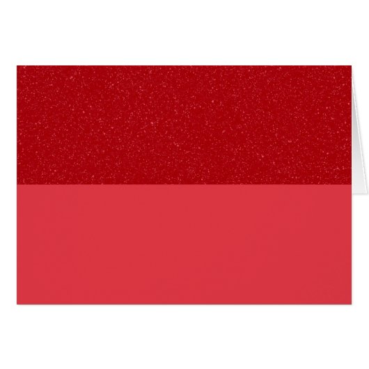 Customizable Tomato Red Spark Split Card (Front Horizontal)