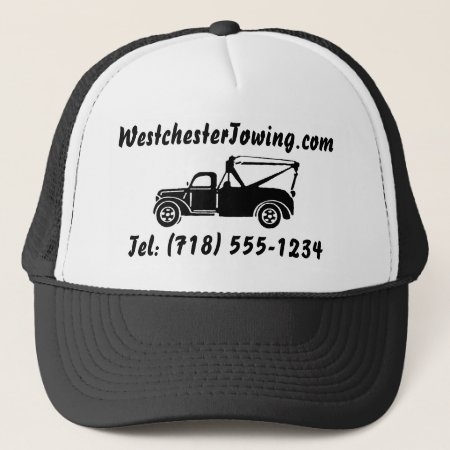 Customizable Tow Truck Hat
