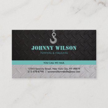 Customizable Towing And Hauling Business Cards by MsRenny at Zazzle