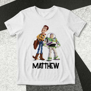 Customizable Toy Story 3's Buzz & Woody Tri-Blend Shirt