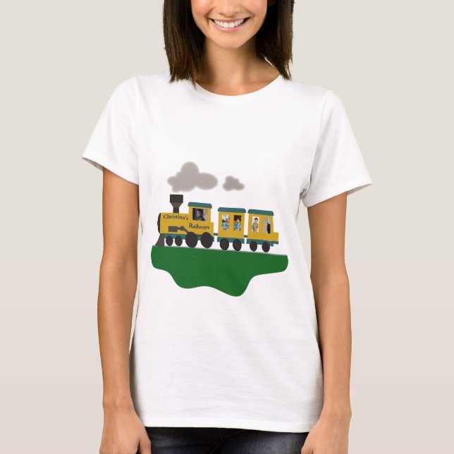 Customizable Train T-Shirt (Front)