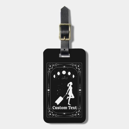 Customizable Travel Tarot Magical Fun BFF Keepsake Luggage Tag