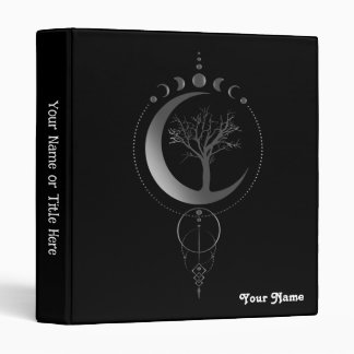 Customizable Tree of Life Moon Phase Binder