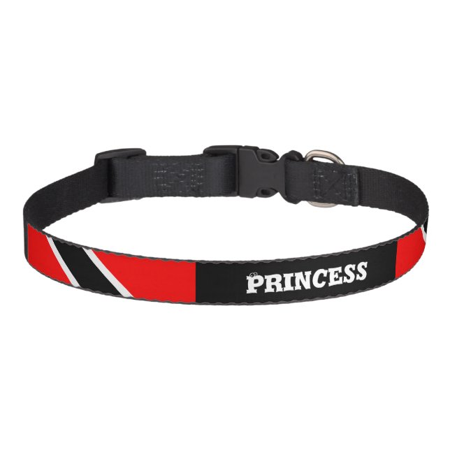 Customizable Trinidad & Tobago Pet Collar (Front)