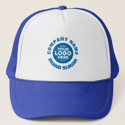 Customizable Trucker Hat with Company Name  Logo