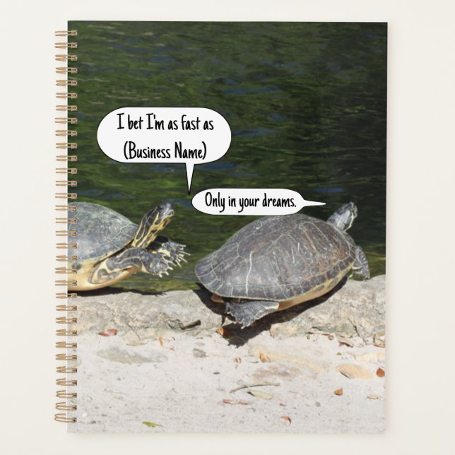Customizable Turtles Notebook  (Front)