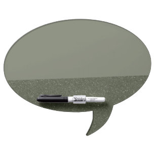 Customizable Two-Tone Green Dry Erase Board