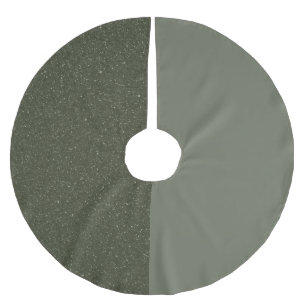 Customizable Two-Tone Tree Skirt – Moss & Speckle