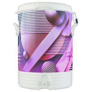 Customizable Ultraviolet Art Cooler
