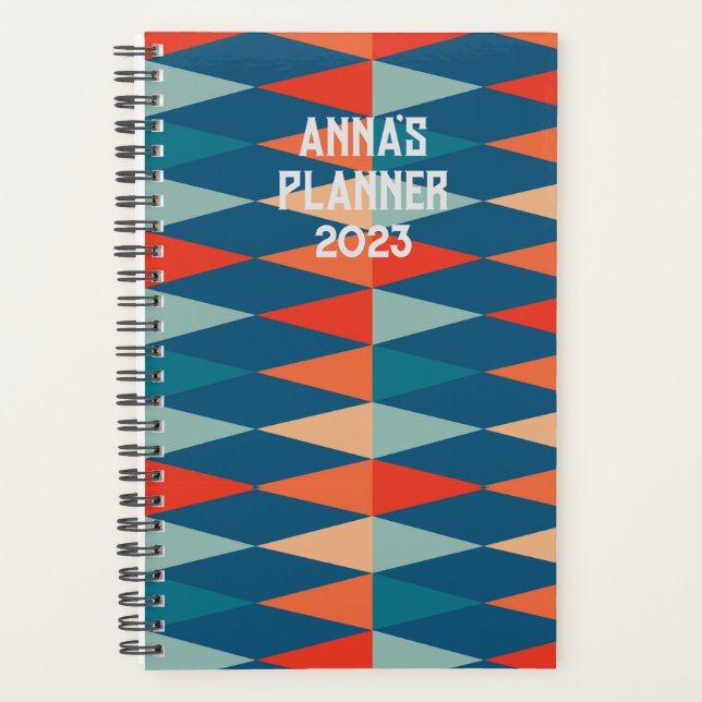 Customizable Undated Planner  (Front)