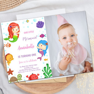 Customizable Under the Sea Party Invitation