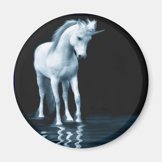 Customizable unicorn magnet (Front)