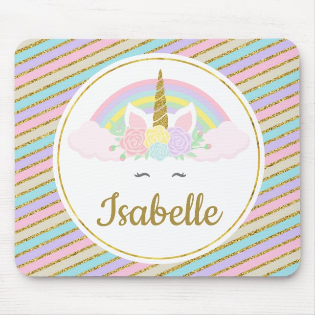 Customizable Unicorn Mouse Pad (Front)