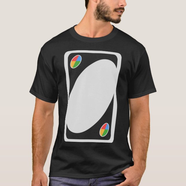 Customizable Uno Card Meme  Classic T-Shirt (Front)