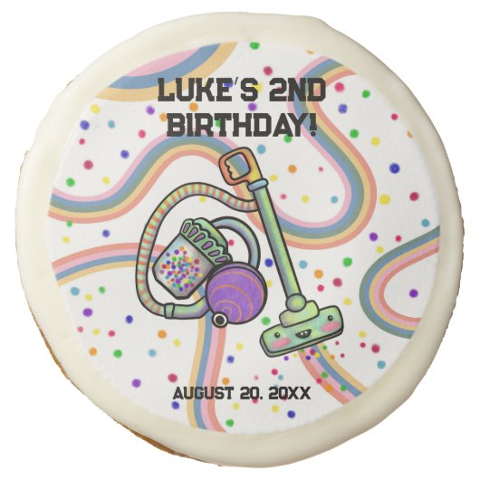 Customizable Vacuum Party Sugar Cookies  (Front)