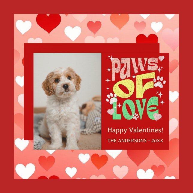 Customizable Valentine Photo Card Holiday Card (Creator Uploaded)